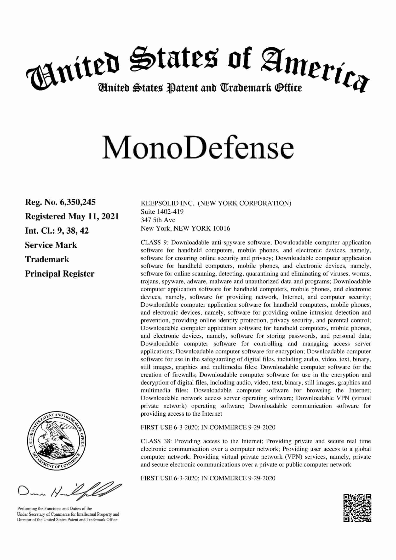 MonoDefense
