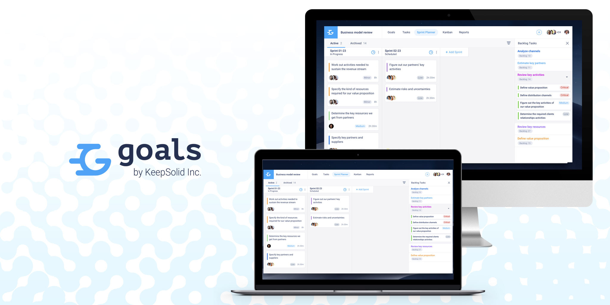  Meet goals with Goals by KeepSolid! Objective-oriented platform for project management and business